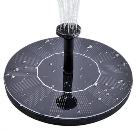 Schwimmende Solar Teichpumpe mit 1.4W mit 4 Düsen
