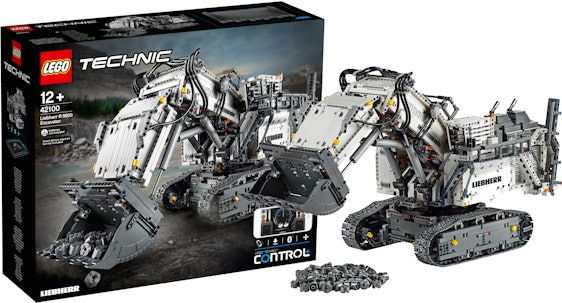 Bestpreis! Lego Liebherr Bagger R 9800 (42100) für 283€ – größter Technic-Bausatz mit 4.108 Teilen