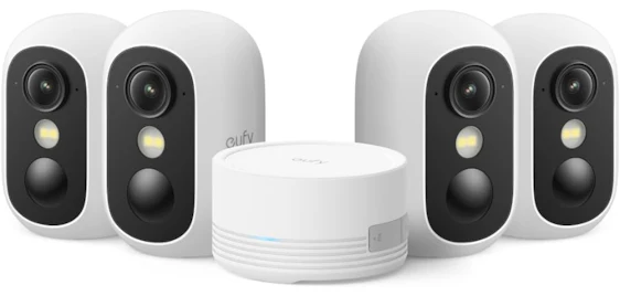 Sicherheit zum Bestpreis! 🛡️ eufyCam C35 Überwachungskameras (4er-Pack) für nur 169€ 🚀