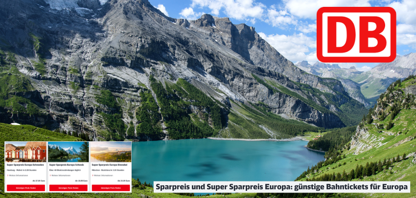 Deutsche Bahn – Schnell &amp; günstig mit dem Super Sparpreis in die Schweiz