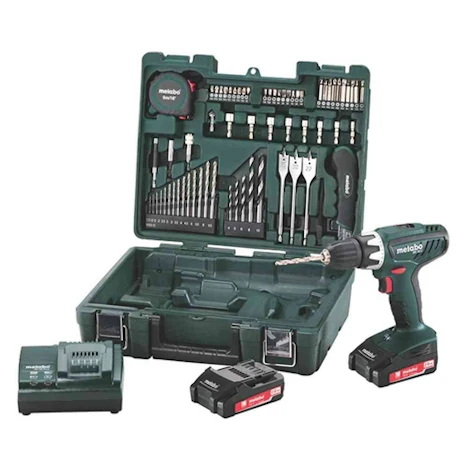 Metabo Akku-Bohrschrauber BS 18 Li Set Mobile Werkstatt 602116540 für 145,94 EUR inkl. Versand