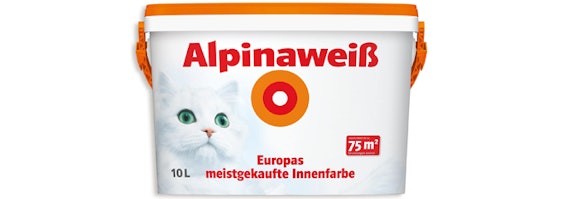 *Vorbei*Alpinaweiß Das Original 10l für 25€ – Innenfarbe matt für 75 m²