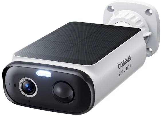 Baseus Security S1 Lite Solocam Überwachungskamera Aussen Solar Akku WLAN, IP67 Wetterfest