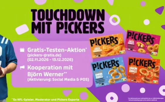 McCain P!ckers Fingerfood gratis testen - ab 02.11.2026