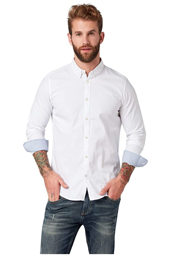 TOM TAILOR Herren Blusen, Shirts &amp; Hemden Gemustertes Hemd