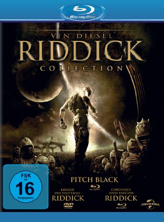 Riddick Collection für 12€ - Filmreihe auf Blu-ray