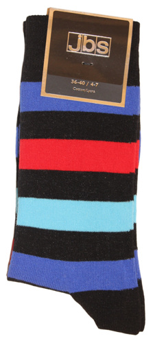 Warme Füße? Aber bitte BUNT! JBL-Socken für 4,50€