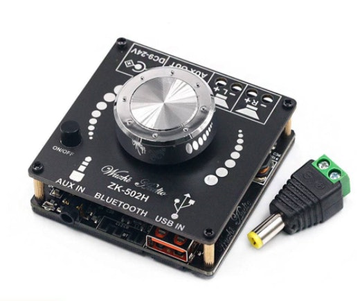 ZK-502H 50Wx2 Stereo Bluetooth 5.0 Verstärkermodul