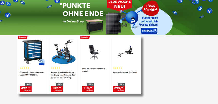 Marktkauf Punkte-Feuerwerk 🚀 13-fache PAYBACK Punkte auf alles (auch auf den Sale)