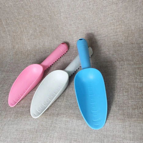 Plastikhand Pet Food Scoop Gartenpflanze Kind-Strand-Sand Schaufel Blumentopf Schaufel Scoop Homegrown-Werkzeug