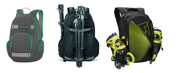 Viele reduzierte Rucksäcke - z.B. Dakine Skate Rucksack für 30€ oder K2 Rucksack X-training für 32€ 