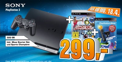 saturn ps3 move bundle 299 euro am montag