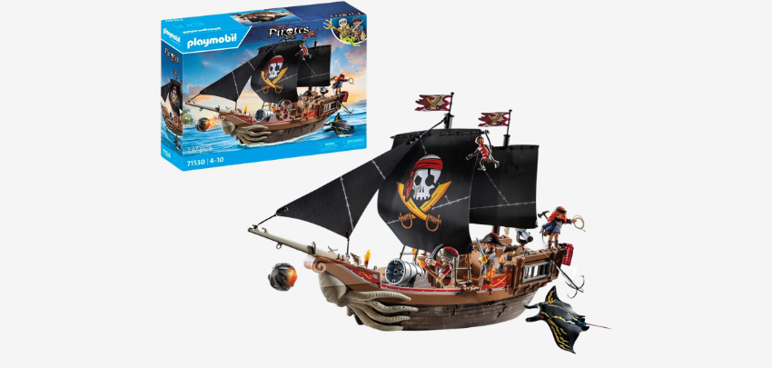 Arrr, Abenteuer voraus! 🏴‍☠️ Playmobil Pirates 71530 großes Piratenschiff für nur 47€ 🦜