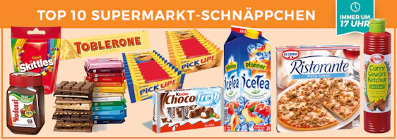Top 10 Supermarkt Schnäppchen der KW 41 - z. B. 3 Tafeln Ritter Sport ab 1,41€ 🍫