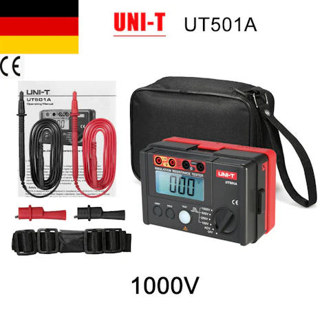 1000V Insulation Resistance Meter Ground Tester Megohmmeter