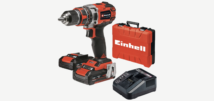 Einhell Professional Akku-Schlagbohrschrauber für 100€  - TP-CD 18/50 Li-i BL Kit Power X-Change