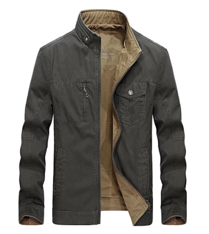 Doppelseitige Outdoor-Jacke Herren in 3 Farben