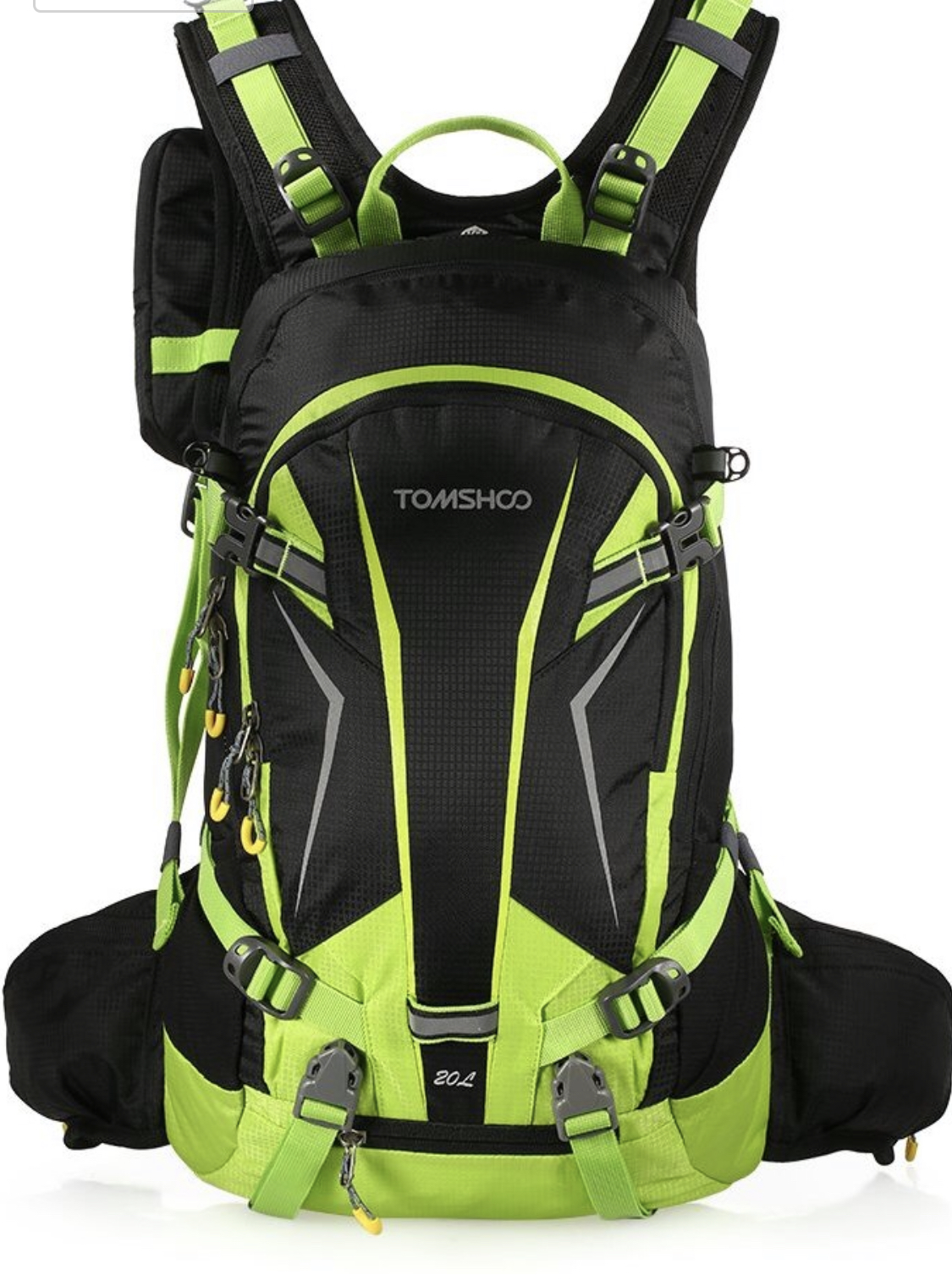 Fahrradrucksack 20L  mit Regenschutzkappe und Helmabdeckung