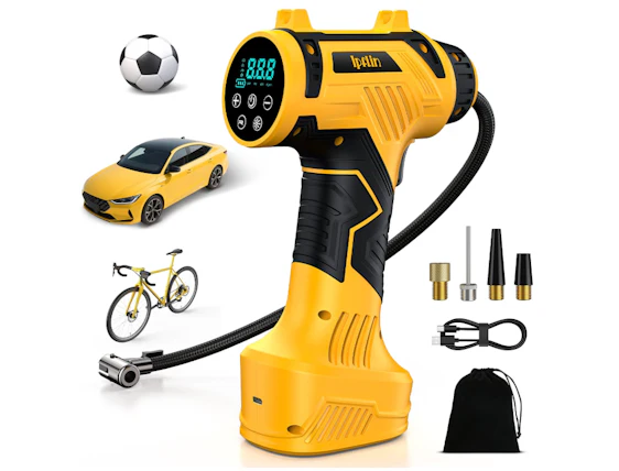 Elektrische Auto Luftpumpe Akku Fahrradpumpe
