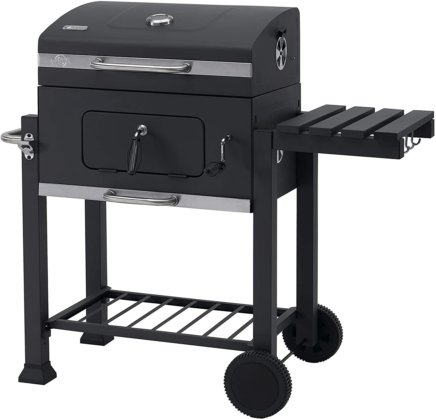 Jetzt noch günstiger! Tepro Toronto Basic für 76€ – Kohle-Grillwagen mit höhenverstellbarem Rost &amp; Thermometer
