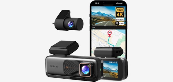 BOTSLAB Dashcam für 100€ - 4K-Auflösung, GPS/WiFi, inkl. 64GB SD
