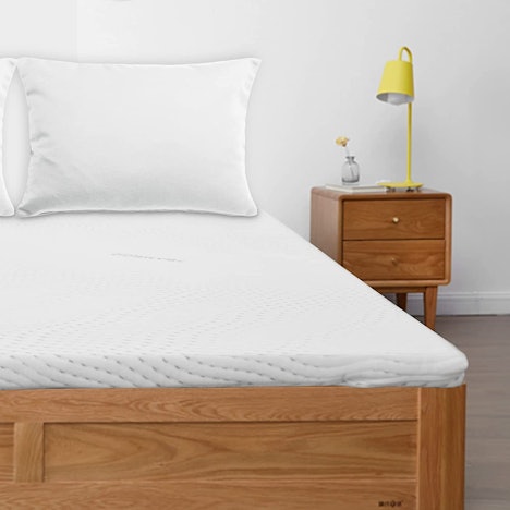 NYMPHS Matratzentopper 90x200 cm Naturkautschukmatratze