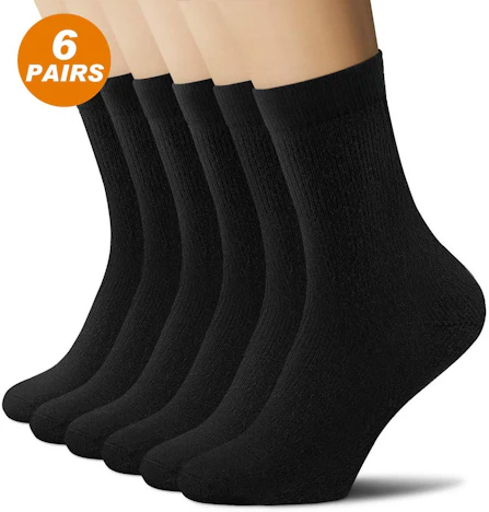 Mehr 70% Rabatt Socken Herren 43-46 Schwarz Warme Sportsocken Unisex