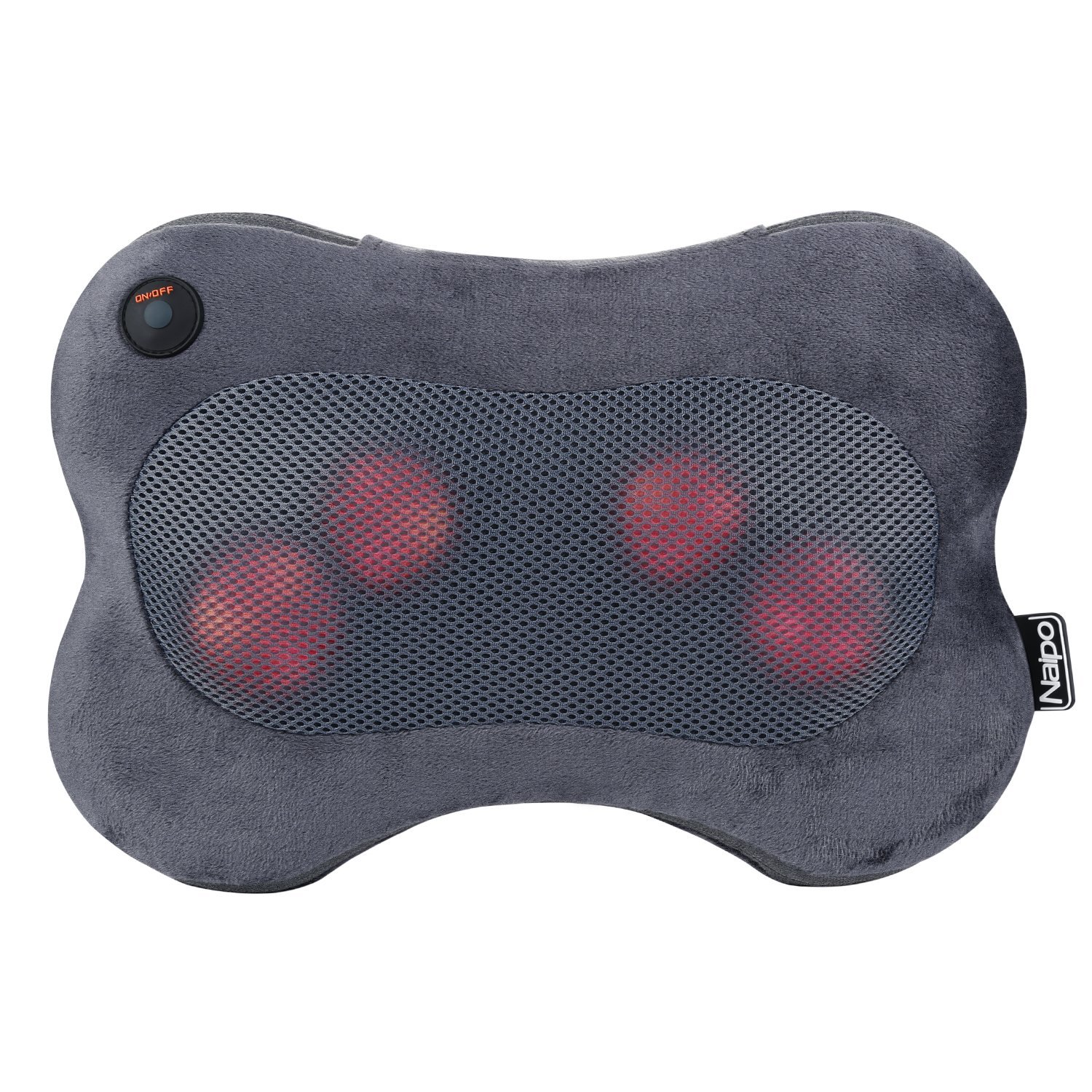 Naipo Shiatsu Massagekissen für den Rücken- und Nackenbereich