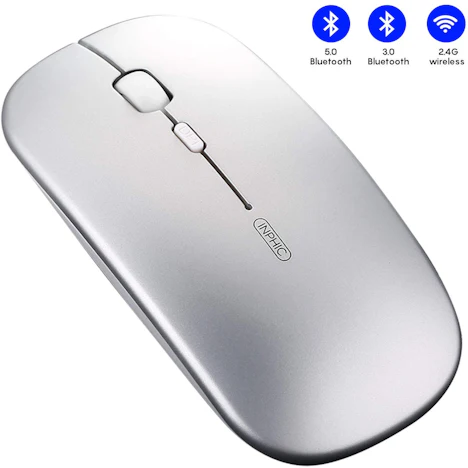 Amazon Prime - 3-Modus Silent Wiederaufladbare Kabellose 2.4G Maus bis zu 1600DPI ab 8,39€