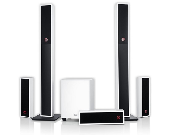 Teufel Columa 200 5.1-Set M Schwarz / Weiß – Heimkino Säulen-Lautsprecher für 350€ *UPDATE*