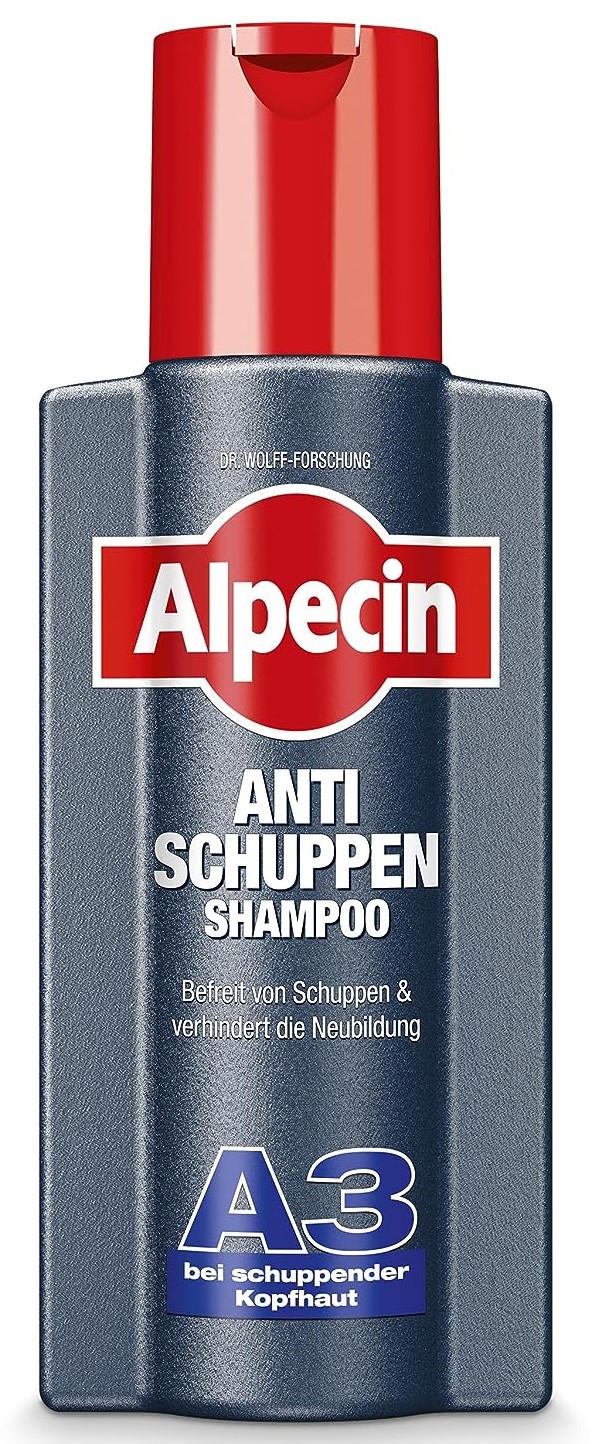 Alpecin A3 für 3€ - 250ml Anti-Schuppen-Shampoo bei schuppender Kopfhaut (Prime)