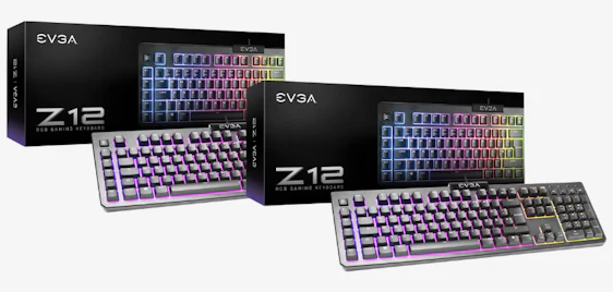 Mega-Preis! ⌨️ 2x EVGA Z12 RGB Gaming-Tastatur nur 19€ 🎮