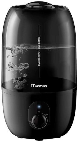 iTvanila Ultraschall Luftbefeuchter, 2.7L, 30h Arbeitszeit, Wassermangel Automatischer Abschaltschutz