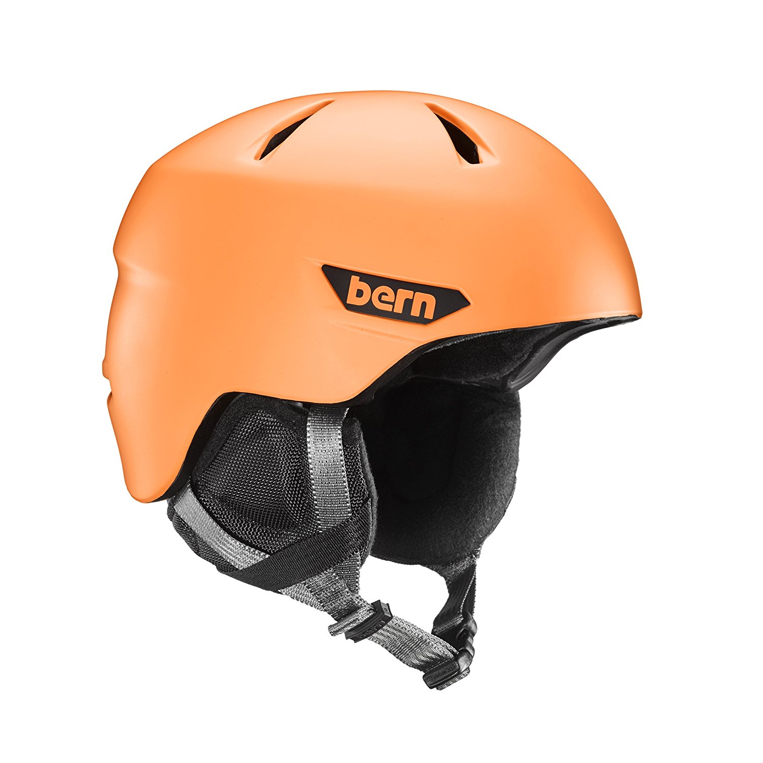 Bern Boy Weston Helmet, Matte Orange, X-Small/Small