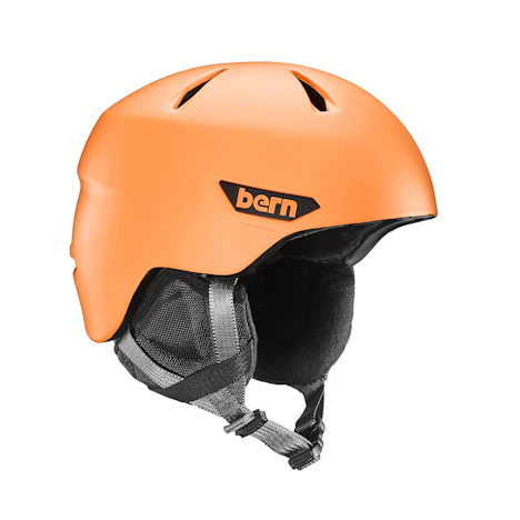 Bern Boy Weston Helmet, Matte Orange, X-Small/Small