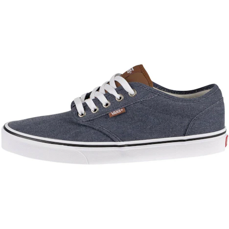 Vans M Atwood enzyme wash blue/white 35% reduziert