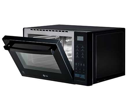 LG MJ 3294 BAB Kombi Mikrowelle für 159€ - Lichtwellenofen mit Grill und Heißluft