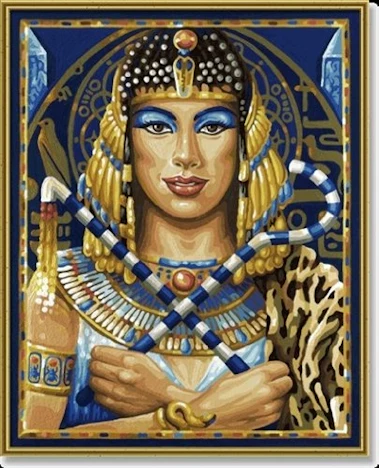 Schipper 609130425 - Malen nach Zahlen, Cleopatra, 40x50 cm für nur 14,99 EUR