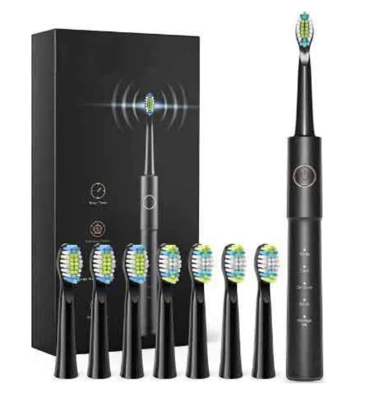 Okmimo elektrische Schall-Zahnbürste für 16€ - mit 5 verschiedenen Modi, Timer-Funktion 