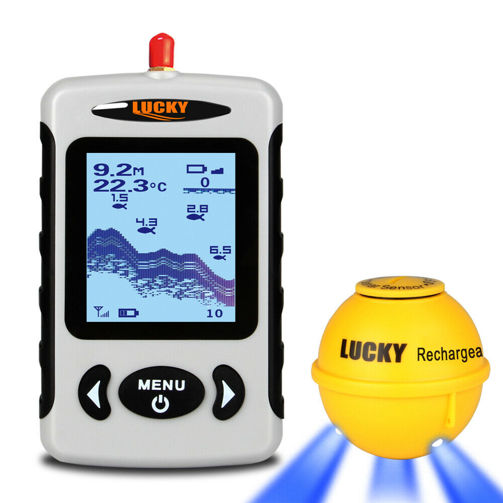 Pro Funk Fischfinder Sonar Detektor mit Dot Matrix Echolot