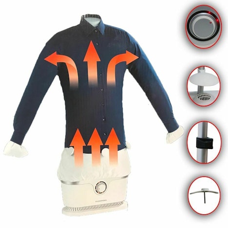 Bügelstation für Hemden, Blusen, T-Shirts, Pullover