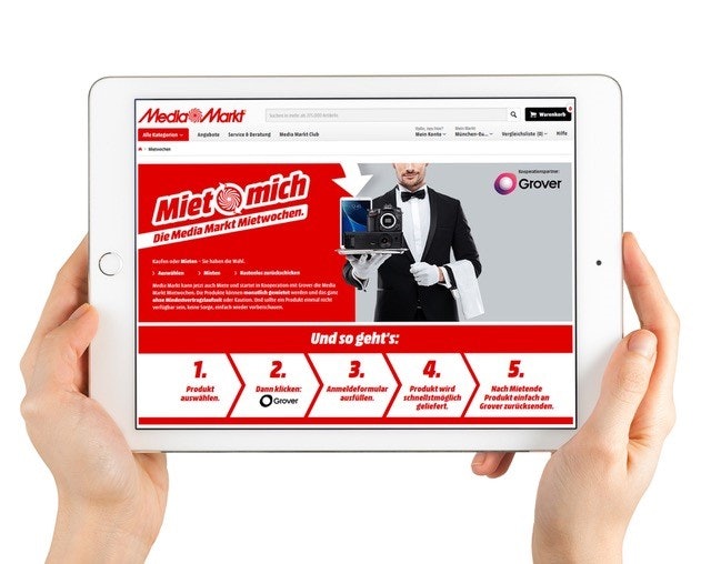 Die Media Markt Mietwochen lohnen sich für Kurzzeitnutzer.