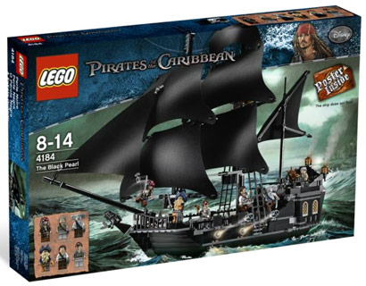 LEGO Fluch der Karibik: Black Pearl für 72€