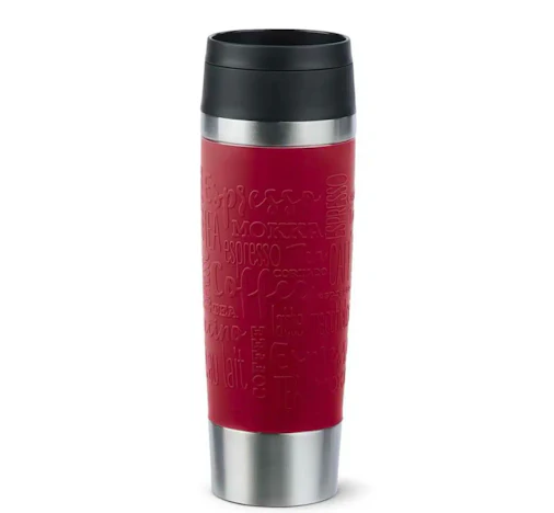 Emsa N20222 Travel Mug Classic Isolierbecher 0,5 L in dunkelrot für 16,89€(statt 20,88€)
