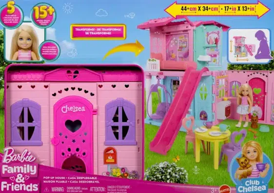 Smyths Toys: Gratis Barby Chelsea Puppe beim Kauf eines Pop-Up-Hauses