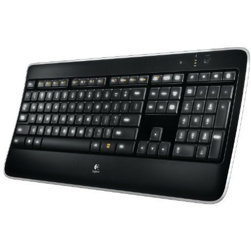 Logitech Wireless Illuminated Keyboard K800 BE im Angebot: Nur 93,15€ statt 151,22€