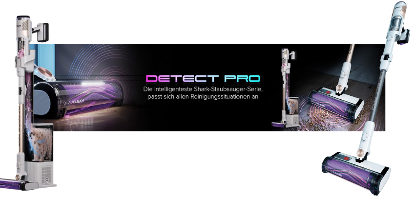 Shark: 100€ auf Detect Pro Akku-Staubsauger sichern - z.B.: Shark Detect Pro IW3611EU für 250€