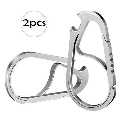 2 x Schlüsselanhänger mit Karabiner für nur 7,79€