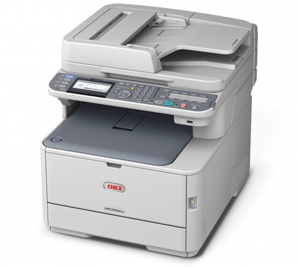 OKI MC562dnw für 299€ dank 150€ Cashback - Farblaserdrucker, Scanner, Kopierer, Fax, mit WLAN