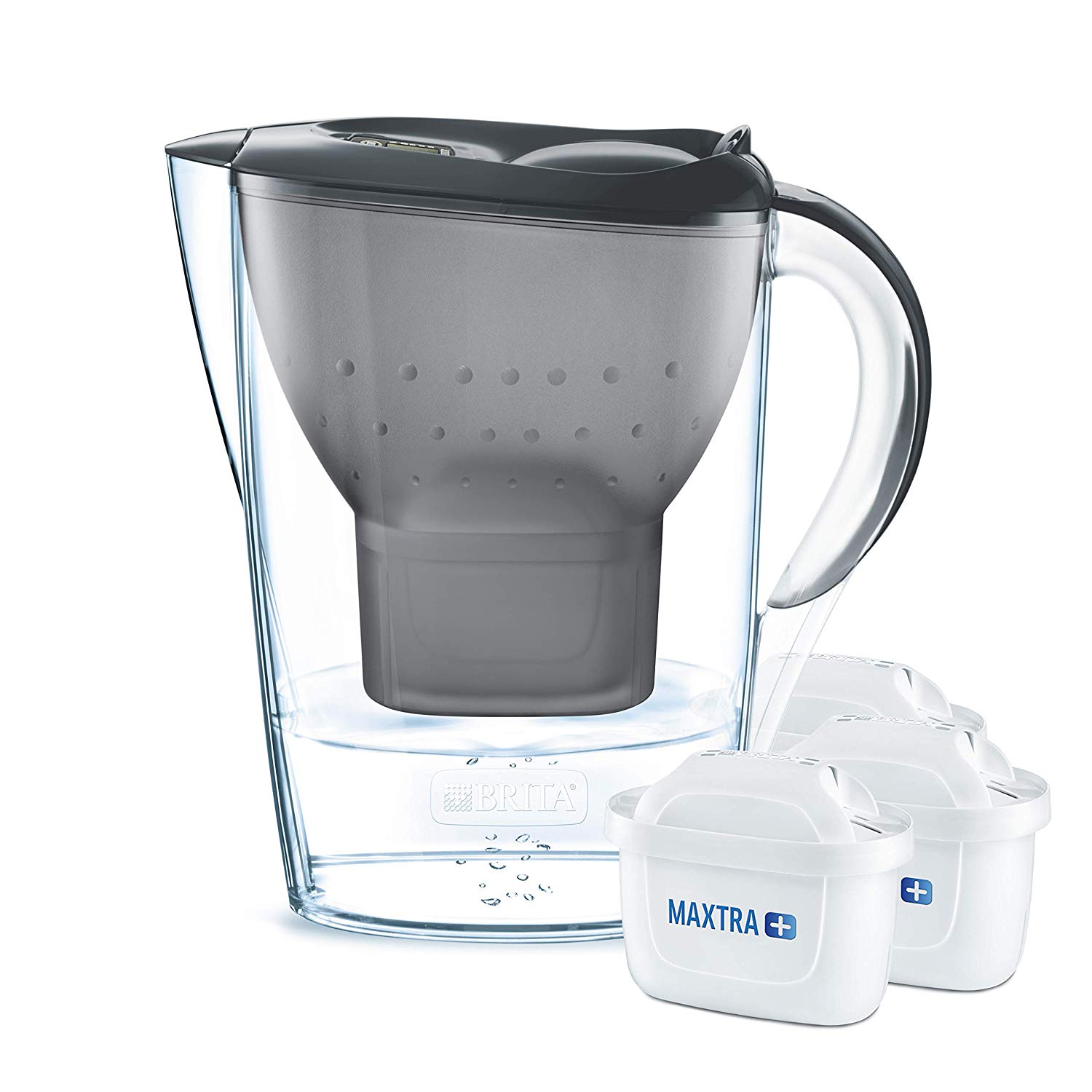 Amazon Prime - BRITA Wasserfilter Starterpaket Marella, inkl. 3 Maxtra+ Filterkartuschen graphit